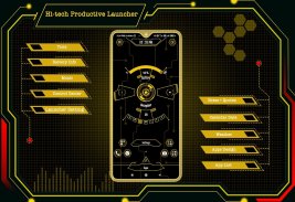 Hi-tech Productive Launcher screenshot 13