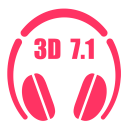 Music Player 3D Surround 7.1 (FREE) Icon