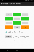 Bluetooth Numeric Remote screenshot 1