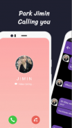 Park Jimin Video Call and Chat ☎️ Jimin Call You screenshot 1