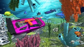 Underwater Shark Attack Transform Robot Car 2020 screenshot 3