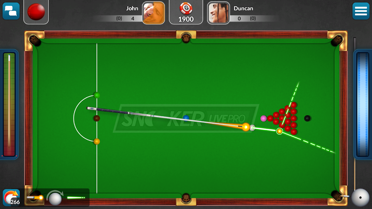 Snooker Live Pro and Six-red