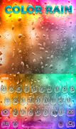 Color Rain Keyboard Wallpaper screenshot 0
