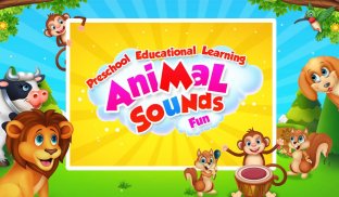 Learning Animal Sounds Games screenshot 0