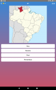 Brazil: States & Provinces Map Quiz Game screenshot 3