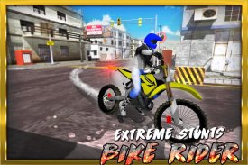 Extreme Stunts Bike Rider 3D screenshot 0