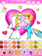 Bride and Groom Coloring book screenshot 11