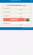 LDL Cholesterol Calculator screenshot 1