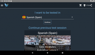 European Spanish Tests screenshot 7