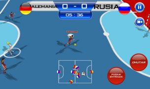 Juego de Futsal screenshot 1