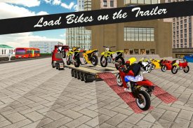 sepeda truk transportasi 3D screenshot 0