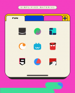Simplified Icon Pack - Materials, Brighten! screenshot 2