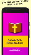 Catholic Daily Missal Readings (Free App) screenshot 1