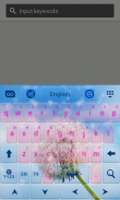 Keyboard warna untuk Galaxy screenshot 1
