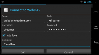 WebDAV для Ghost Commander screenshot 1