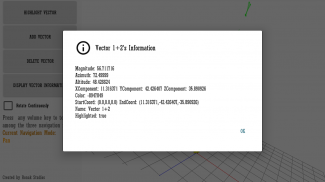 3D Vector Calculator screenshot 1