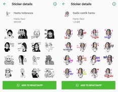 WA Sticker Hantu Gaul for Whatsapp screenshot 4