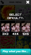 Flower Slide Puzzle screenshot 1