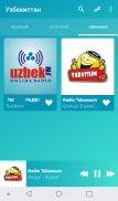 Uzbekistan radios online screenshot 2