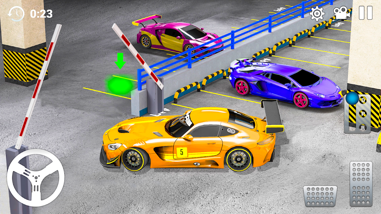 car Parking game,level park car game on Behance