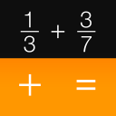 Fraction Calculator + Decimals Icon