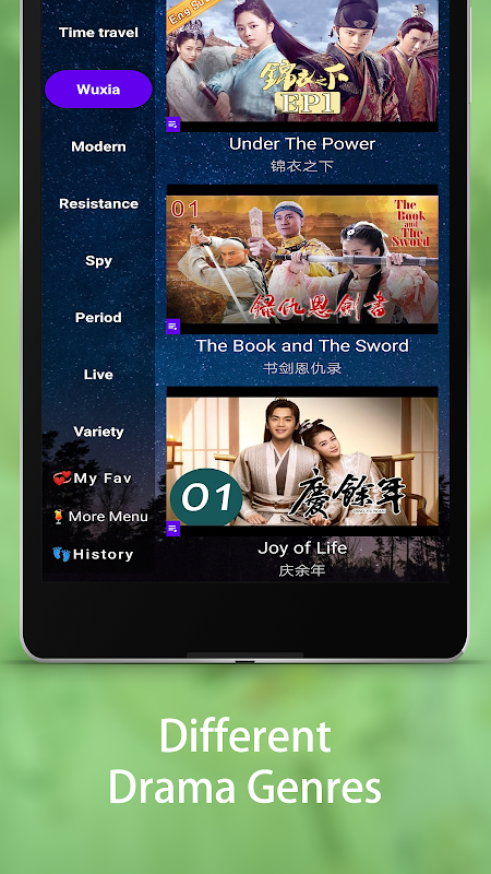 Chinese drama app for best sale android tv