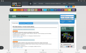 EPJ.org screenshot 0