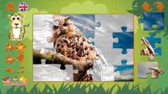 Puzzles: wild animals screenshot 4