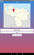 Venezuela: States & Provinces Map Quiz Game screenshot 9