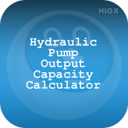 Hydraulic Pump OP Capacity Cal screenshot 2