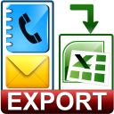 Save Phonebook & SMS to Excel Icon