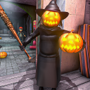 Scary Granny Halloween Mod: Home Escape Neighbor Icon