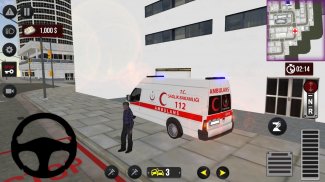 911 Emergency Ambulance Simulation screenshot 0