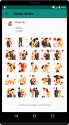 Couple Love and Romance Sticker WAStickerApps screenshot 10