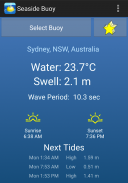 Temperatura e ondas do oceano screenshot 1
