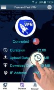 VPN rápido - Gratis Ultra rápido, seguro, screenshot 1