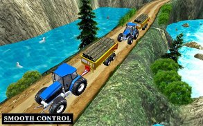 Drive Tractor trolley Offroad Cargo- Free Games screenshot 0