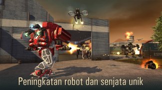 WWR: Perang robot permainan 3D screenshot 1