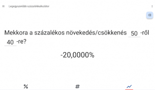 Legkönnyebb %-Számító screenshot 6