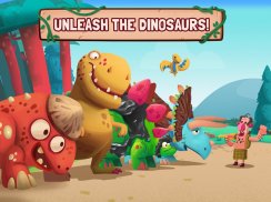 Dino Bash - Dinos v Cavemen screenshot 5