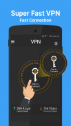 VPN super rápida - VPN gratuita ilimitada e ultra screenshot 2