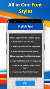 Stilvolle Schriftarten Keyboard - Fancy Text Style screenshot 0