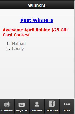 Win Gift Cards For Games 1 03 Download Android Apk Aptoide - roblox gift cards apk