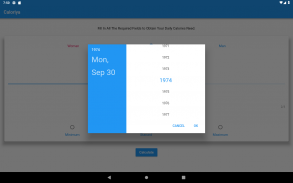 Caloriya - Calculate your daily calorie needs screenshot 14