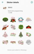 Christmas Stickers WAStickerApps screenshot 0