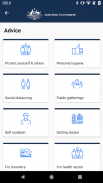 Coronavirus Australia screenshot 1