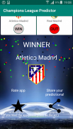 Champions Football Predictor screenshot 1