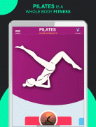 Pilates Yoga Fitness Workouts screenshot 0