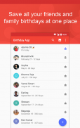 Birthday App - Birthday Reminder, Photo frames screenshot 0