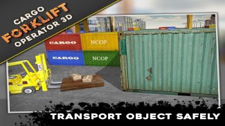 Cargo Forklift Operator Sim 3D screenshot 10